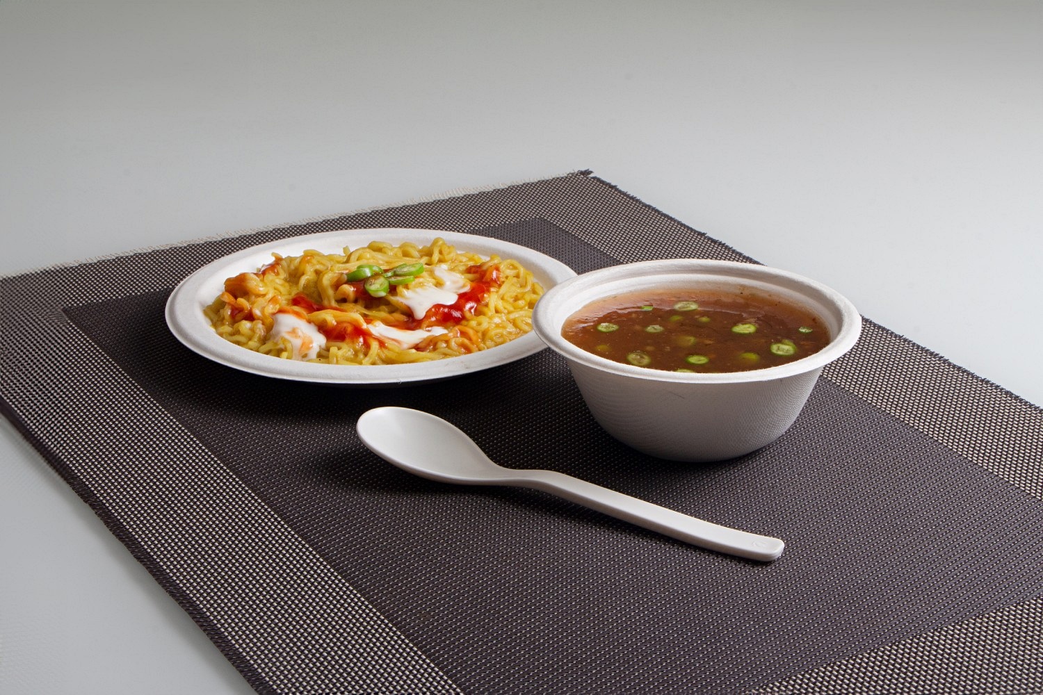 6oz (180ml) Sugarcane Bagasse Soup Bowl